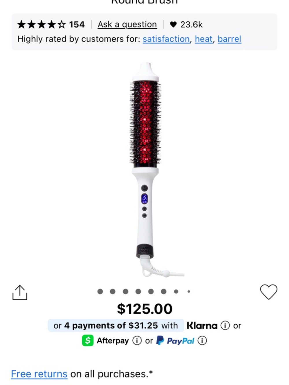 Bondi Boost Long Barrel Thermal Brush